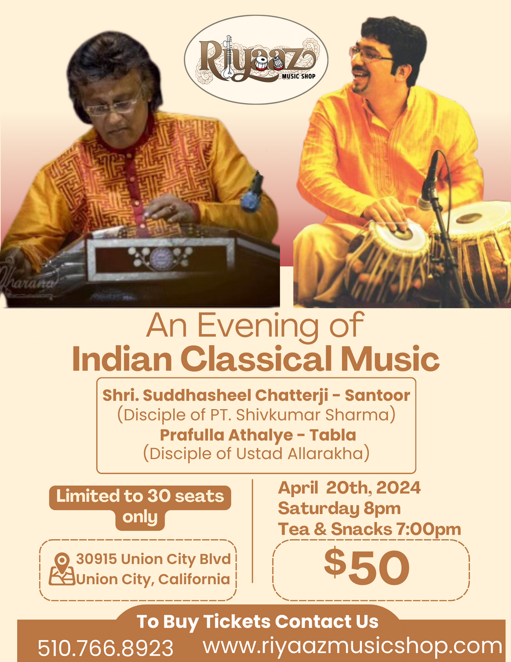 An Evening of Indian Classical Music