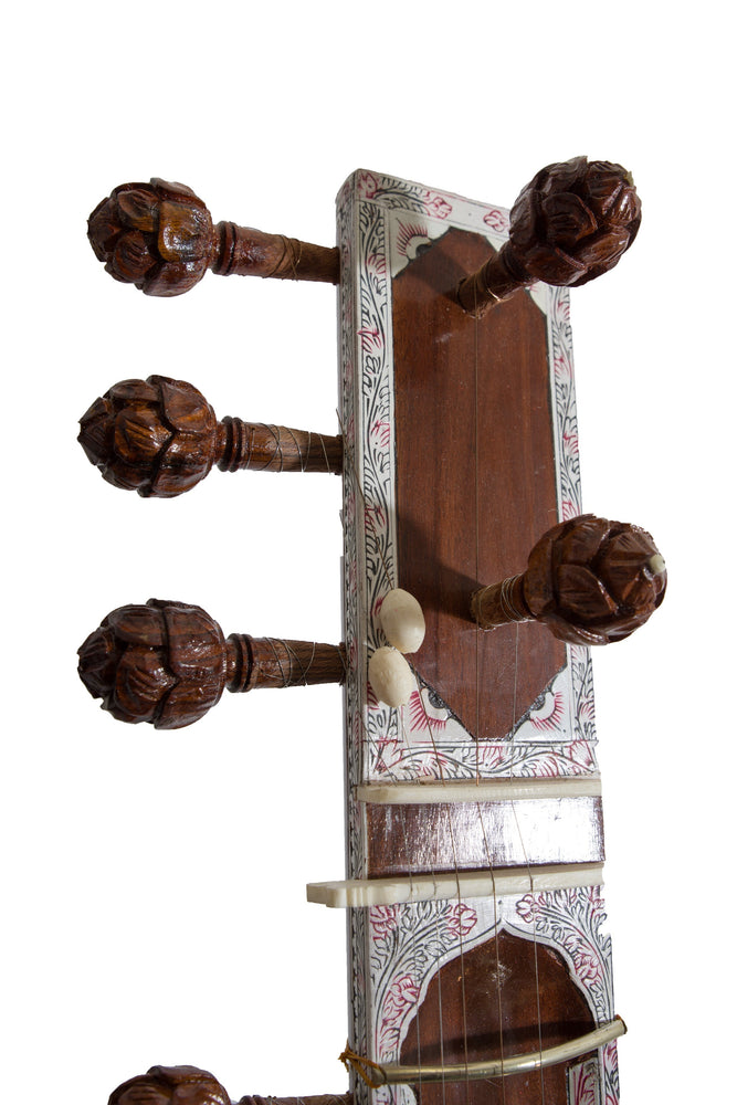 
                  
                    Ravi Shankar's Style Sitar with Gourd - Premium Professional
                  
                