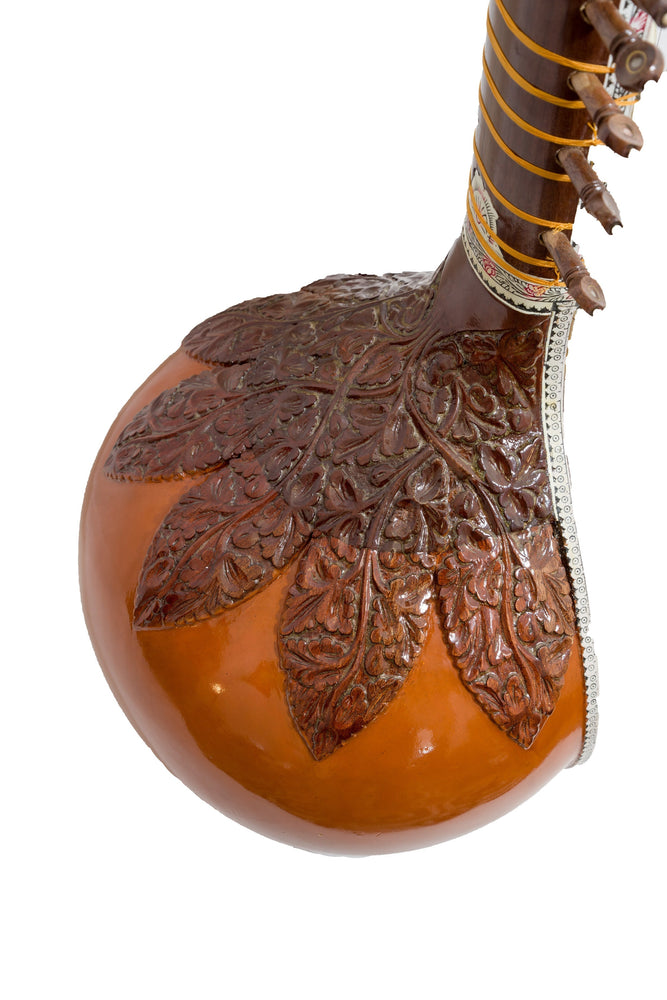 
                  
                    Ravi Shankar's Style Sitar with Gourd - Premium Professional
                  
                