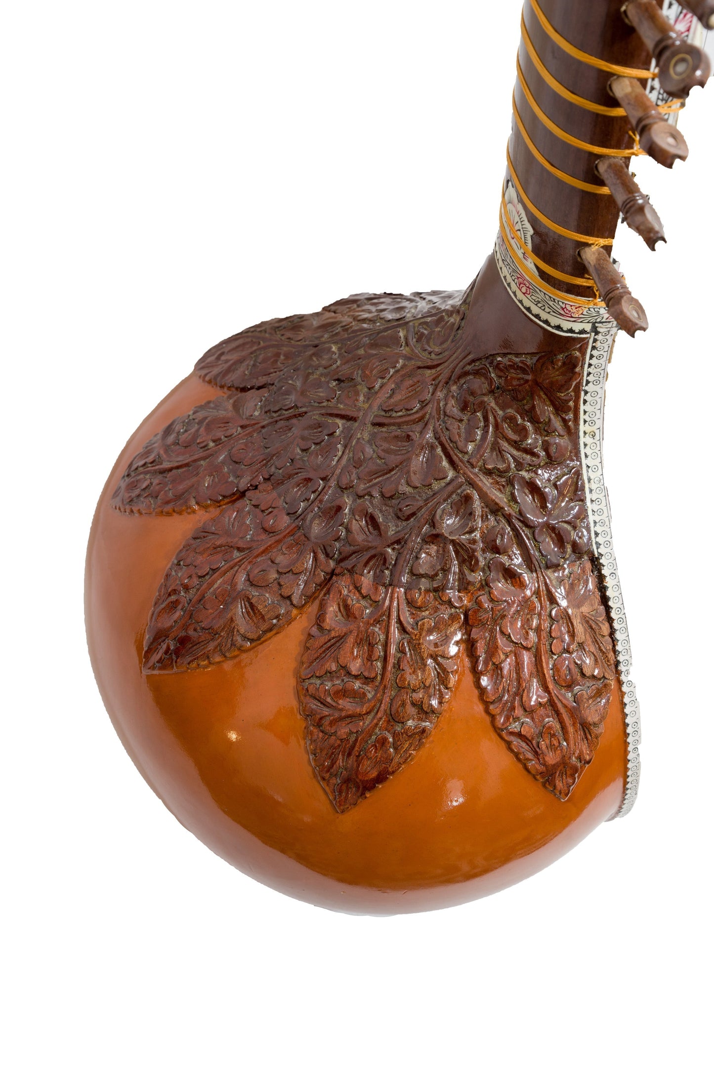 
                  
                    Ravi Shankar's Style Sitar with Gourd - Premium Professional
                  
                