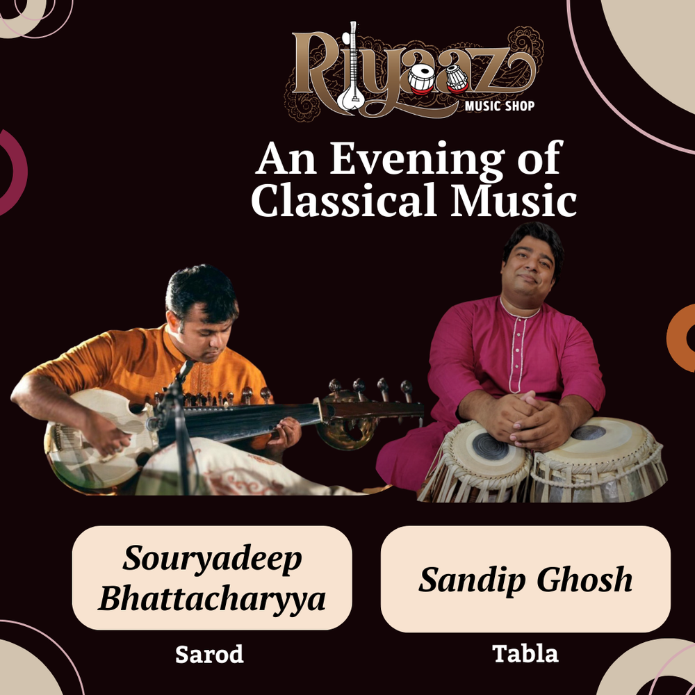 Souryadeep Bhattacharyya & Sandip Ghosh - Sarod & Tabla