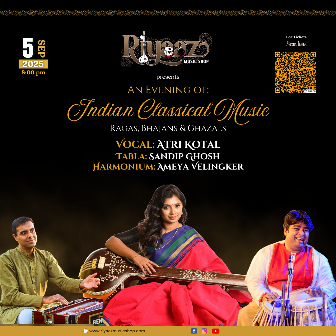 
                  
                    An Evening of Indian Classical Music - Sep 5th, 2025 in Bayarea
                  
                