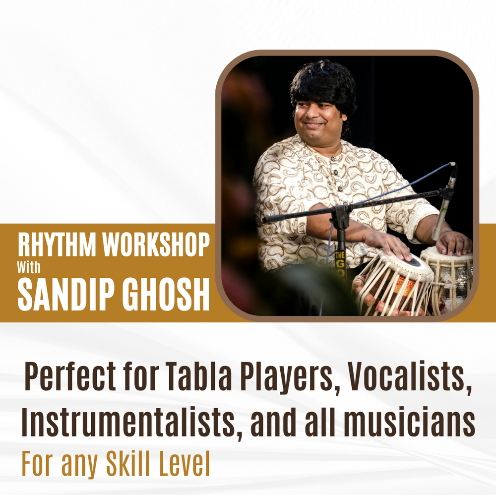 Rhythm Workshop w/ Sandip Ghosh