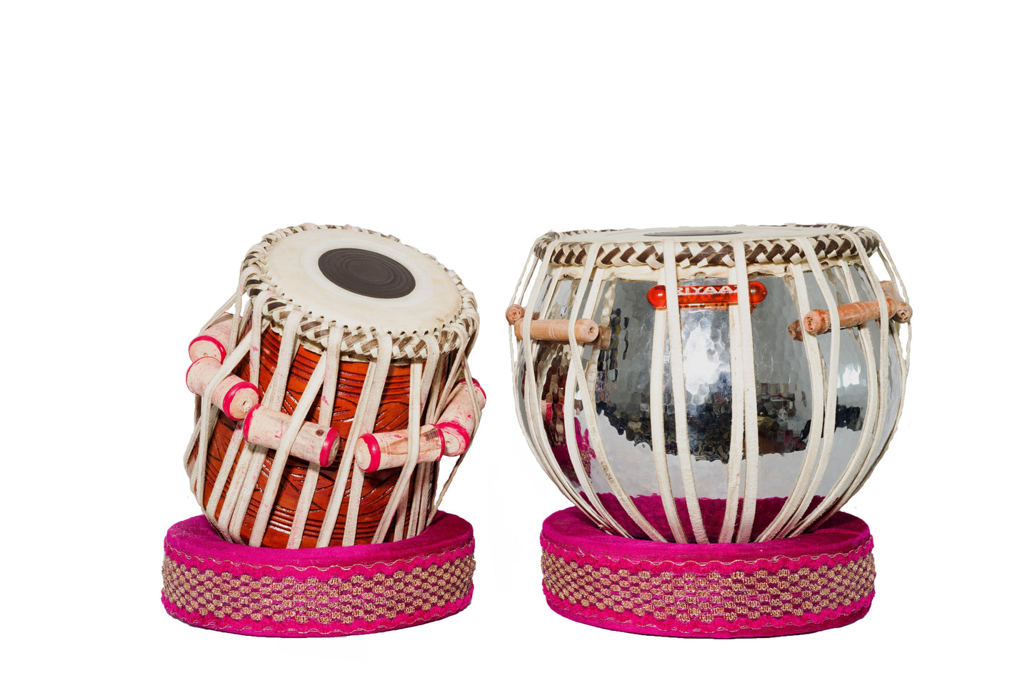 Tabla Set with Student Baya