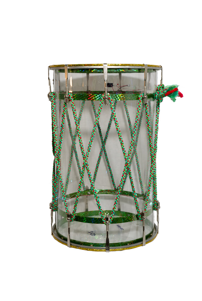 Punjabi Dhol - Transparent & LED lights