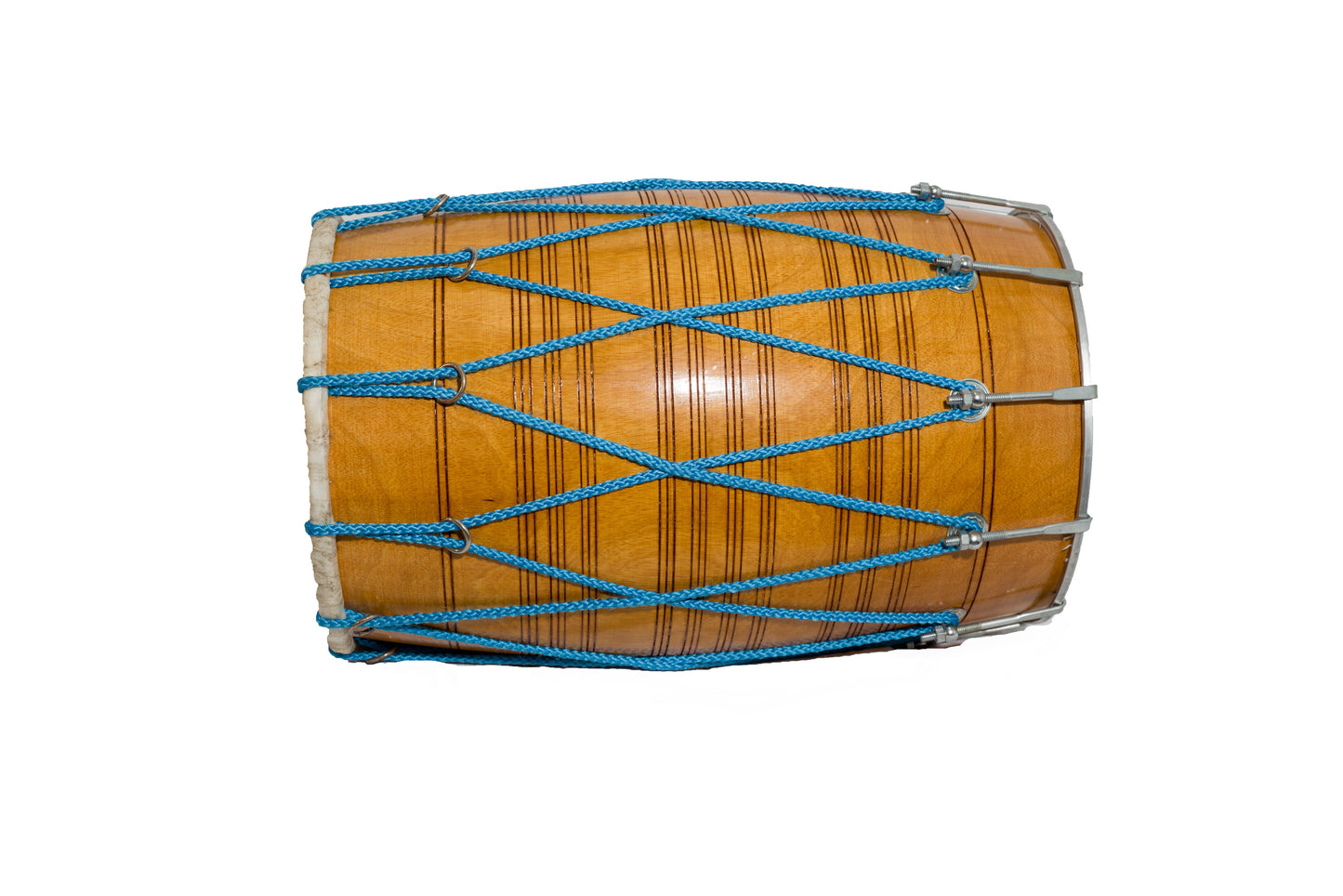 Punjabi Dhol -  Traditional Goat Skin Heads